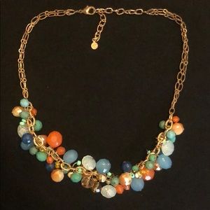 LOFT Beaded Statement necklace